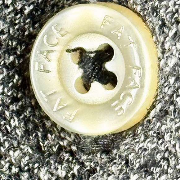 Fat Face Men’s Short Sleeve Organically Grown Cotton Polo Charcoal Gray Shirt M - Picture 9 of 12